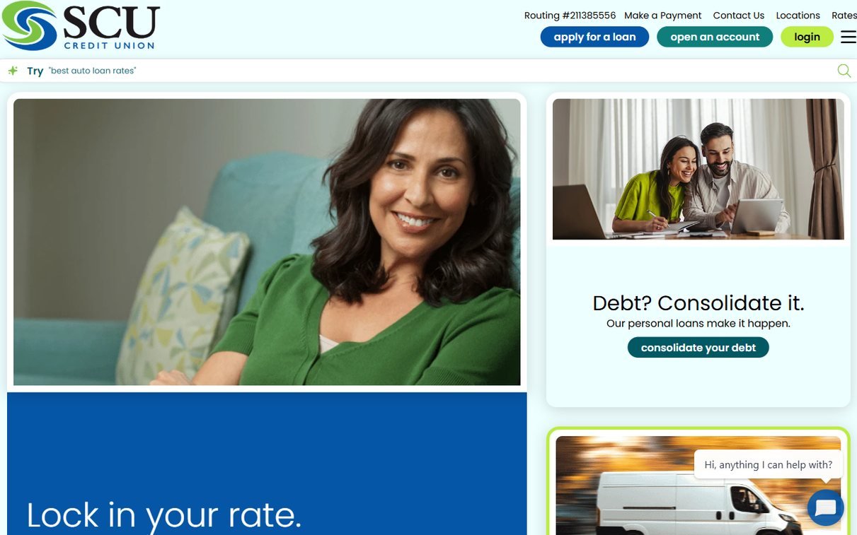 SCU Credit Union – scucu.org